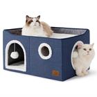 Casa para Gatos Bedsure Extra Larga - Azul