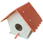 Casa para pássaros kit com 5 casinha para passarinho plástico - JR Injetados