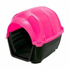 Casa Plast Pet Stone House para Cães Rosa - Tamanho 1