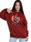 Casaco Blusa Moletom Masculino e Feminino Canguru Estampa Minnie Com Bolso e Capuz Inverno Frio 09