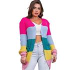 Casaco Cardigan Barbie em Tricot