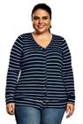 Casaco Cardigan Feminino Molecotton Plus Size Botões G1 A G4