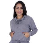 Casaco Fechado Manga Longa Raglan Bolso Algodão - ORBIS FITNESS