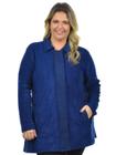 Casaco fleece plus size fenomenal - Casaco Fleece Plus Size Fenomenal -  Fenomenal