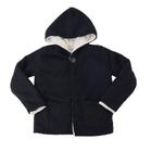 Casaco Infantil Serelepe Teddy Dupla Face Preto - 6371