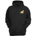 Casaco moletom labrador cachorro dog inverno com bolso