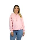 Casaco Moletom liso Canguru com bolso e Capuz Masculino e Feminino blusa de frio Plus Size-M007