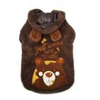 Casaco urso pelucia para cães tamanho 16 - Emporium Distripet