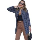 Casaquinho Feminino Tricot Cardigan