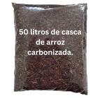 Casca de Arroz Carbonizada - 50L