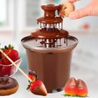 Cascata De Chocolate Fácil De Usar Ideal Para Bancada 110V - Guiro