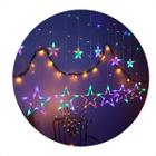 Cascata De Estrela 138 Leds 8 Funções 2,5m Extensível 127V - Klizz