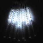 Cascata Tipo Gelo Chuva Pisca Queda 8 Tubos 232 50cm Led Branca (NTN2308X127V) - AB.MIDIA