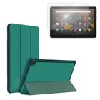 Case AutoSleep + Pelicula Vidro Para Amazon Fire HD8 2022