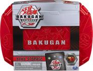 Case - Bakugan, Baku-Storage Case com Dragonoid Collectible Action Figure and Trading Card, Red