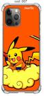 Case capa anti impacto pikachu nuvem voadora samsung a22 4g