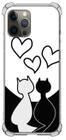 Case capa capinha anti impacto gatos branco e preto lg k12 prime