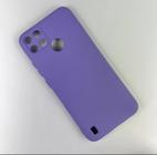 Case Capa Capinha C21Y Realme Silicone Aveludado Proteção de Câmera