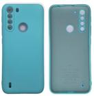 Case Capa Capinha Motorola One Fusion/One Fusion Plus Aveludada Proteção de Câmera