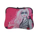 Case Capa Para Notebook 13'' Polegadas Em Neoprene Barbie