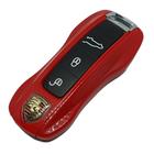 Case Chave Porsche Vermelho 911 Cayenne Boxster Panamera