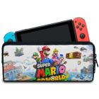 Case Compatível Nintendo Switch Bolsa Estojo - Bowser s Fury - Pop Arte Skins