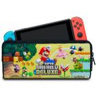 Case Compatível Nintendo Switch Bolsa Estojo - New Super Mario Bros. U