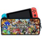 Case Compatível Nintendo Switch Bolsa Estojo - Super Smash Bros. Ultimate
