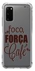 Case Foco, Força E Café - Samsung: A01