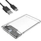 Case Gaveta Hd Ssd 2,5 Transparente Usb-C Sata Cabo 56017