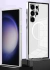 Case Luxo Alumínio Compatível Para Samsung Galaxy S24 S22 S23 + Ultra