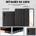 Case Magnética Slot P Caneta Tpu Para Tab S8 11 X706 + Vidro