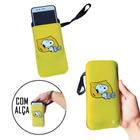 Case para Celular Snoopy Deitado Almofada