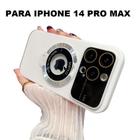 Case Para Iphone Com Safe Charging Protetor De Lente Vidro