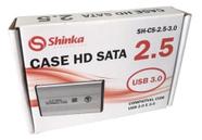 Case Portatil Para HD Sata 2.5 USB 3.0 Shinka - SH-CS-2.5-3.0