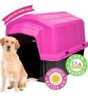 Casinha 5 de caes dogs pets de porte grande alvorada superinjet casa plastica resistente desmontavel