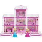 Casinha de Boneca Castelinho da Princesa 160PCS - GGB PLAST