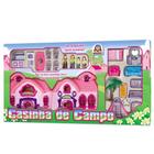 Casinha De Boneca Infantil Casinha de Campo Com Som, Luz e Acessórios - Braskit