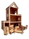 Casinha De Bonecas Brinquedos Para Meninas Lol Polly Mdf Cru