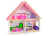 Casinha Casa de Boneca Barbie Polly Pintada 25 Móveis Madeira Mdf - Belo  Lar - Casinha de Boneca - Magazine Luiza