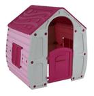 Casinha De Brinquedo Infantil Rosa Magical Crinaças Belfix