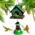 Casinha De Passarinho Decorativa Bebedouro Beija-flores - Start Artesanatos