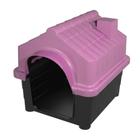 Casinha Plástica desmontável para PET e Cachorro Home Class 1 - Rosa - Met Pet