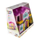 Casinha Sweet Home Azul/Rosa Maral