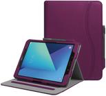 Caso Fintie para Samsung Galaxy Tab S3 9.7, Proteção de canto Suporte de suporte de visão multi-ângulo bolso de cobertura com suporte protetor S Pen Auto Sleep/Wake para Aba S3 9.7 (SM-T820/T825/T827), Roxo