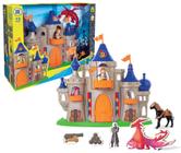 Castelo c/ Acessórios menino menina brinquedo infantil - Samba Toys