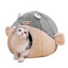 Cat Bed Cave para gatos internos Lcybem removível e lavável