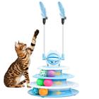 Cat Toys Goosheep Interactive para gatos domésticos com 2 teasers