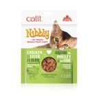 Cat Treat Catit Nibbly Chicken and Liver, 3 pacotes de 90g