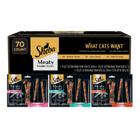 Cat Treats Sheba Meaty Tender Sticks com frango, atum e salmão